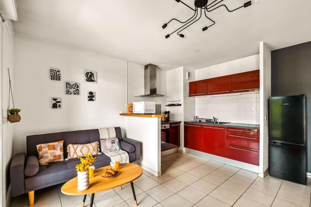 T2 Paisible Vaise, Avec Parking Metro Direct Bellecour Apartment ลียง ภายนอก รูปภาพ